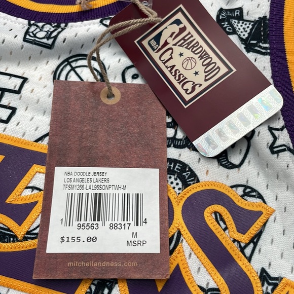 Mitchell & Ness Shaq throwback doodle jersey - Picture 6 of 8